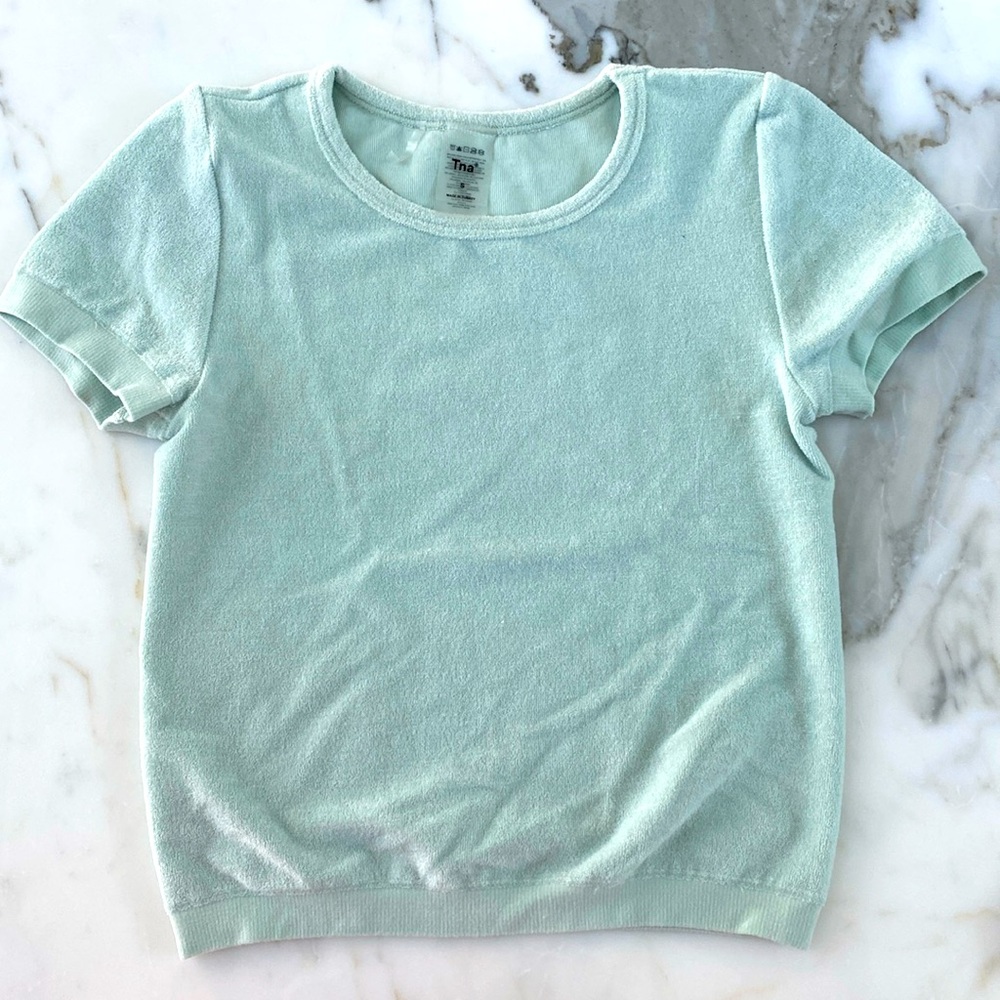 TNA Terry cloth T-shirt
